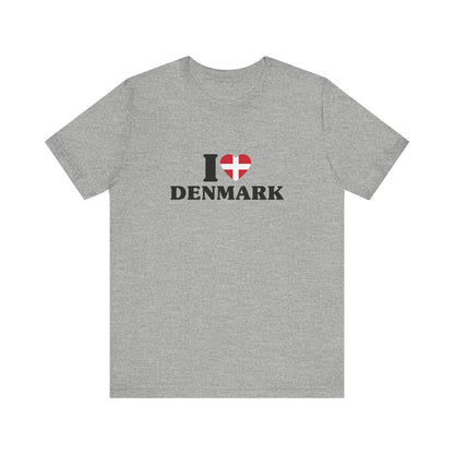 I Love Denmark Unisex T-Shirt