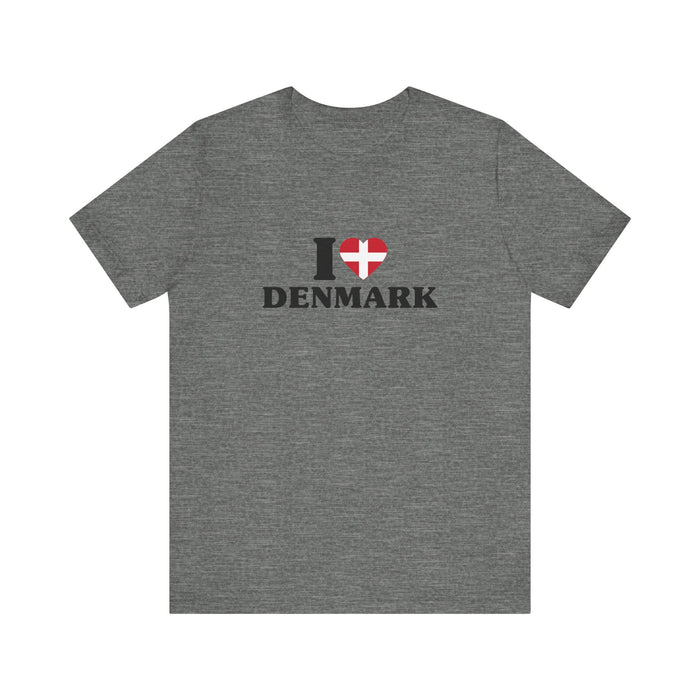 I Love Denmark Unisex T-Shirt