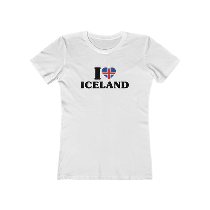 I Love Iceland Women's Fit T-Shirt