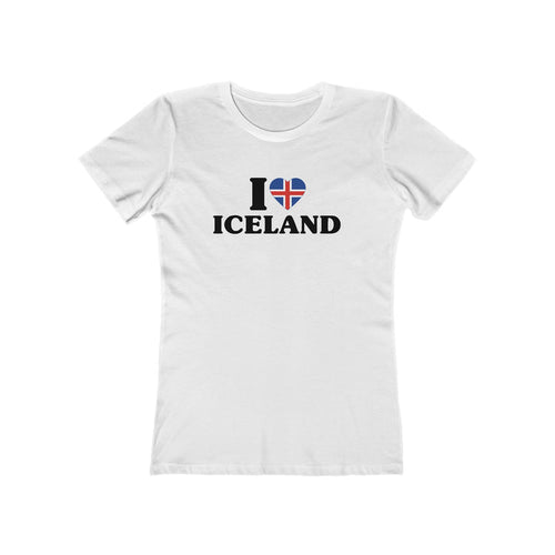 I Love Iceland Women's Fit T-Shirt