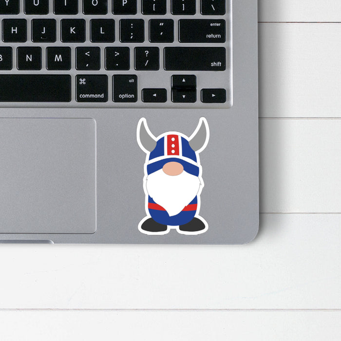 Icelandic Viking Boy Gnome Sticker Scandinavian Design Studio