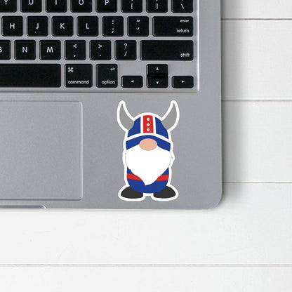 Icelandic Viking Boy Gnome Sticker Scandinavian Design Studio
