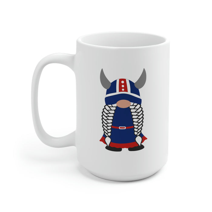 Icelandic Viking Girl Gnome Mug Scandinavian Design Studio