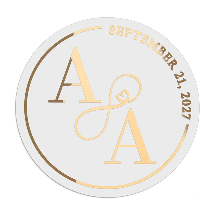 Infinity Wedding Stickers - XOXOKristen