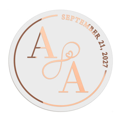 Infinity Wedding Stickers - XOXOKristen