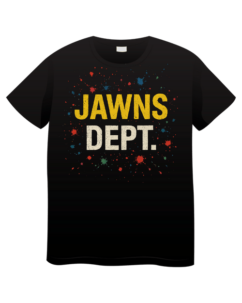 Jawns DEPT. - Original Jawns - Black T-Shirt - T-Shirt - Jawns on Fire Sneakers & Shoes