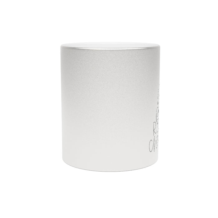 Joy Love Peace Metallic Mug