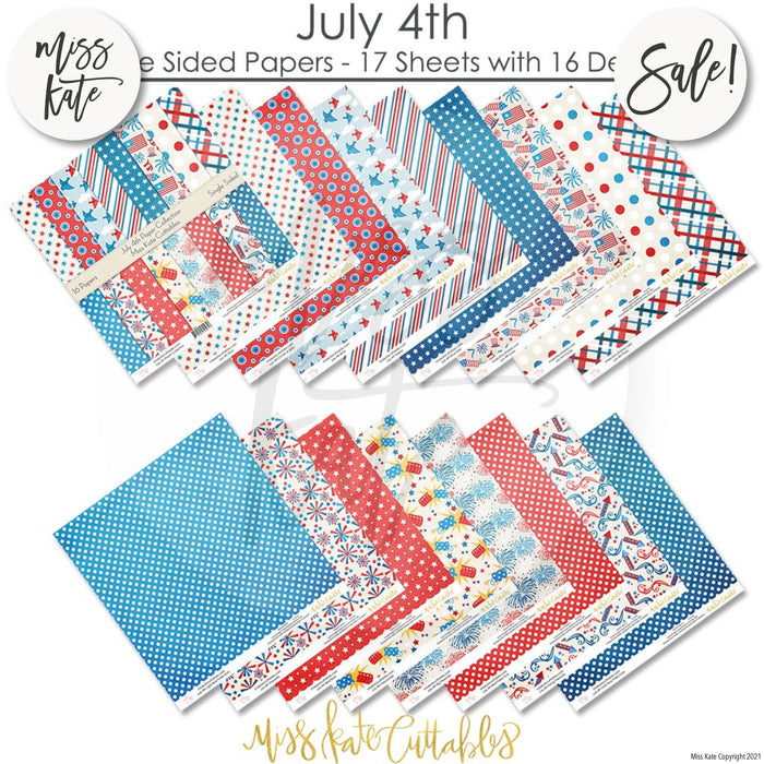 July 4Th - Paper Pack 12X12 (Ss)