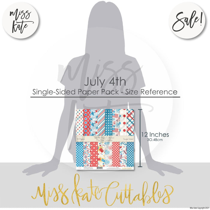 July 4Th - Paper Pack 12X12 (Ss)