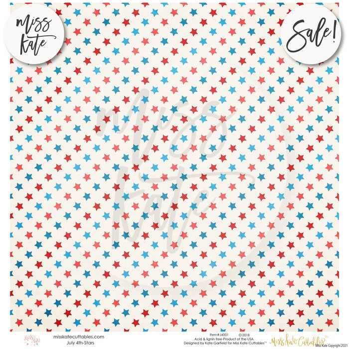 July 4Th - Paper Pack 12X12 (Ss)