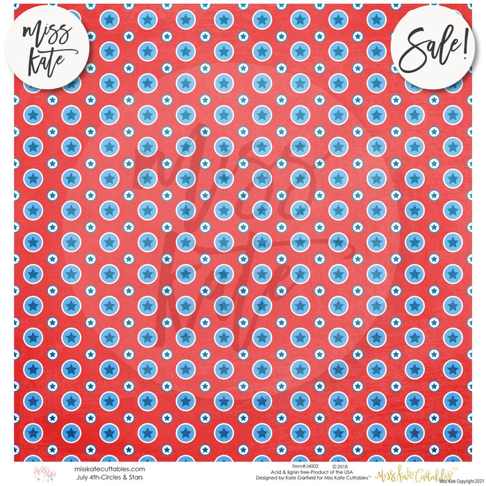 July 4Th - Paper Pack 12X12 (Ss)