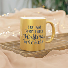 Just Want To Bake Metallic Mug