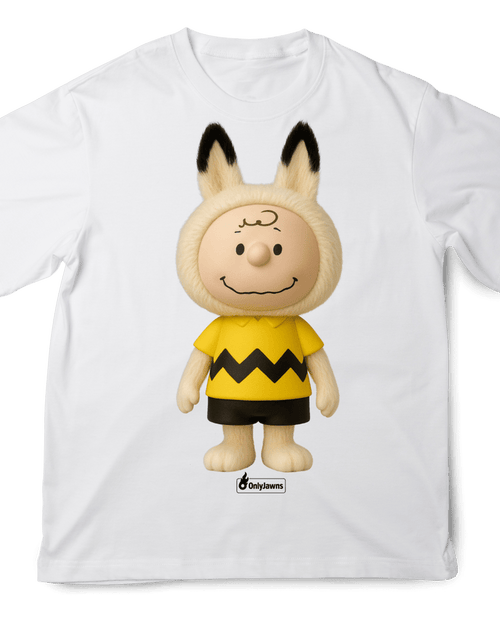 La Bu Charlie Brown - Original Jawns - White T-Shirt - T-Shirt - Jawns on Fire Sneakers & Shoes