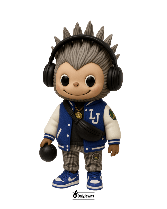La Bu Lebron Doll - Original Jawns - White T-Shirt - T-Shirt - Jawns on Fire Sneakers & Shoes