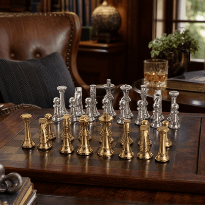 Large Aluminum Chess Pieces 7