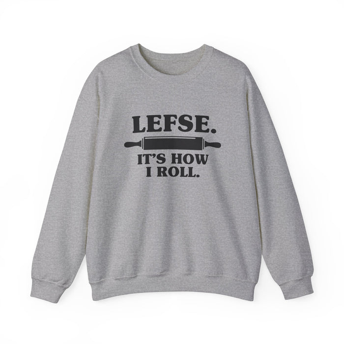 Lefse It's How I Roll Sweatshirt - Scandinavian Design Studio