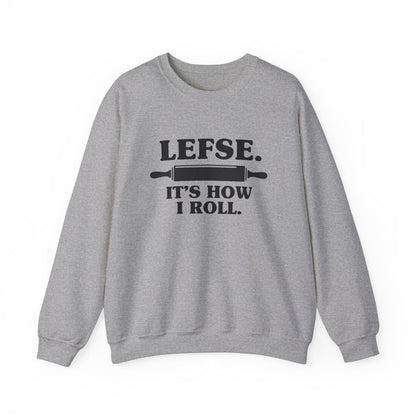 Lefse It's How I Roll Sweatshirt - Scandinavian Design Studio