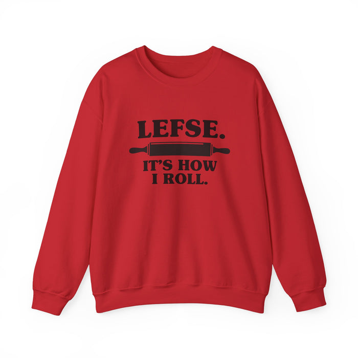 Lefse It's How I Roll Sweatshirt - Scandinavian Design Studio