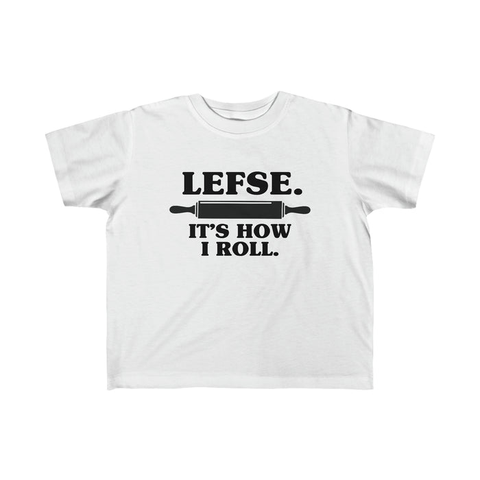 Lefse It's How I Roll Toddler Tee