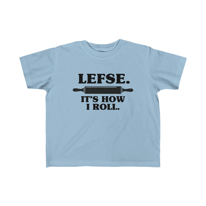 Lefse It's How I Roll Toddler Tee