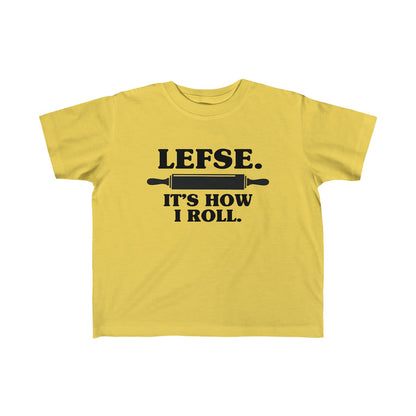 Lefse It's How I Roll Toddler Tee