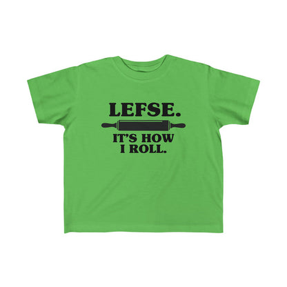 Lefse It's How I Roll Toddler Tee