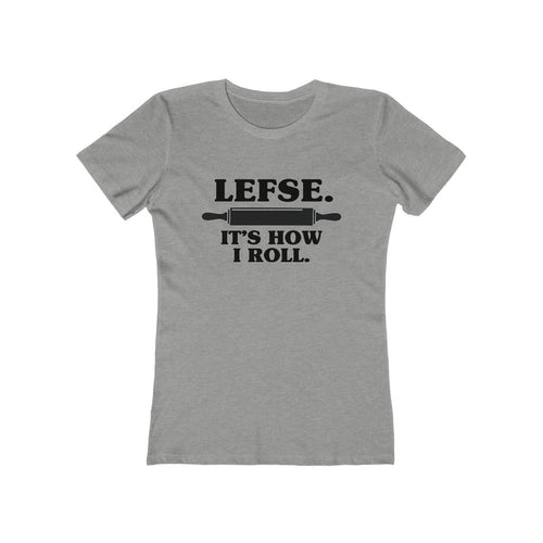Lefse It's How I Roll Women's Fit T-Shirt Scandinavian Design Studio