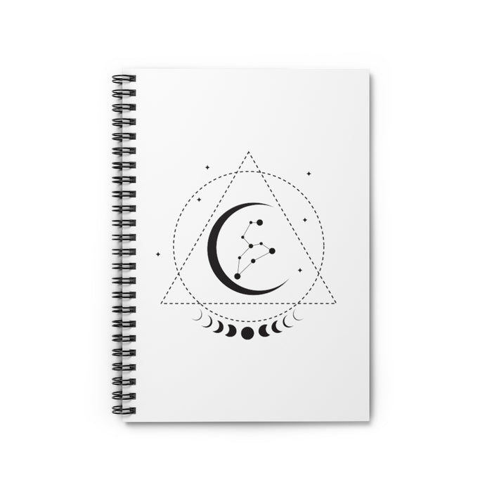 Leo Spiral Lined Notebook