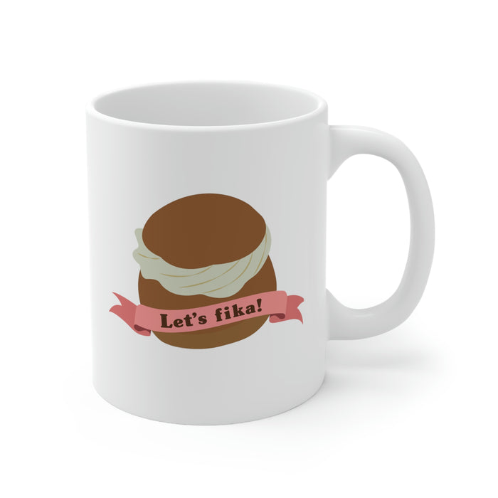 Let's Fika Mug Scandinavian Design Studio