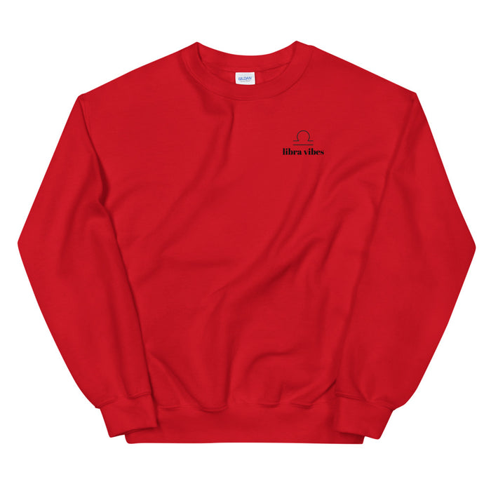Libra Vibes Unisex Crew Sweatshirt