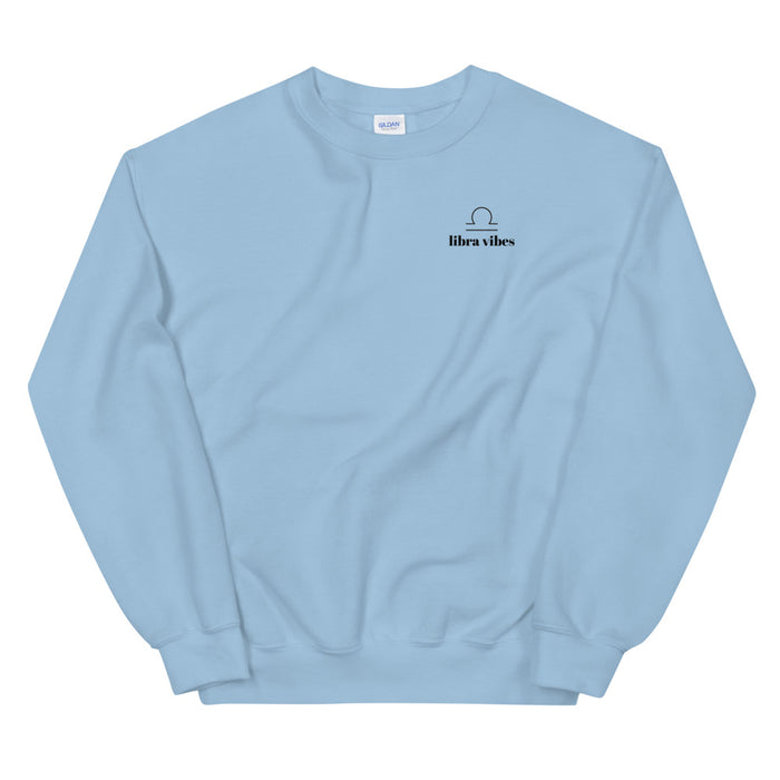 Libra Vibes Unisex Crew Sweatshirt