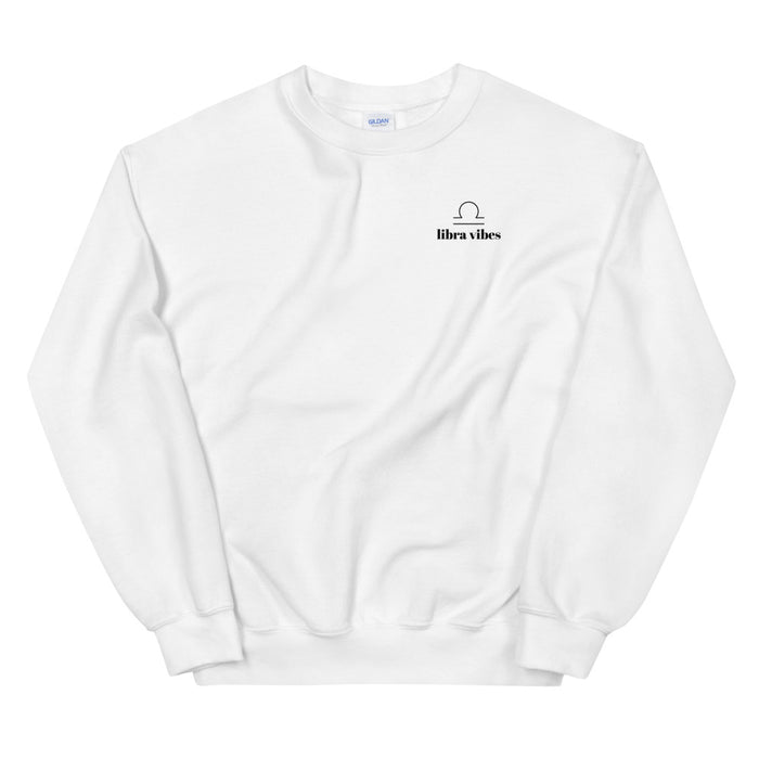 Libra Vibes Unisex Crew Sweatshirt