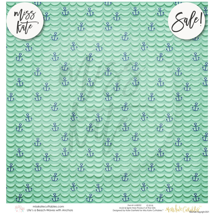 Lifes A Beach - Paper Pack 12X12 (Ss)