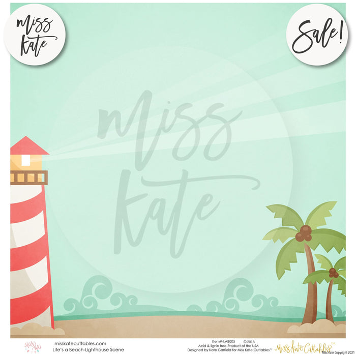 Lifes A Beach - Paper Pack 12X12 (Ss)