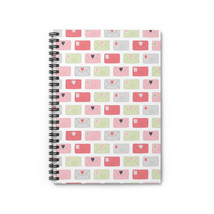 Love Letters Spiral Lined Notebook