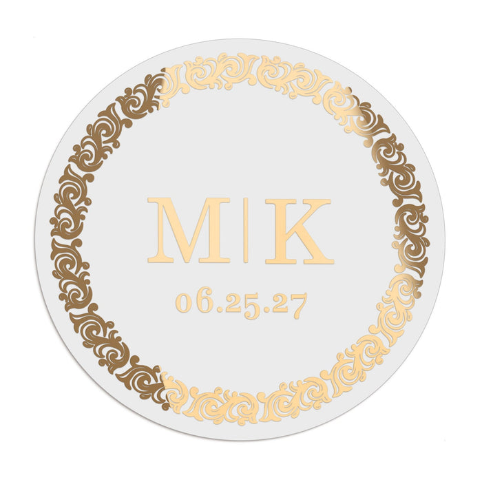 Luxury Frame Wedding Stickers - XOXOKristen
