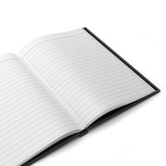 Make It Happen Hardcover Blank Journal — Matte Black