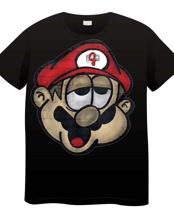 Mario Jawn - Original Jawns - Black T-Shirt - T-Shirt - Jawns on Fire Sneakers & Shoes