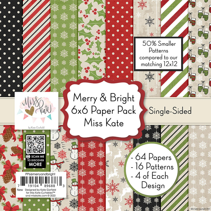 Merry And Bright - 6X6 Paper Pack (Ss)