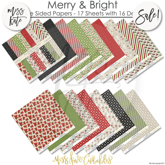Merry And Bright - Paper Pack 12X12 (Ss)