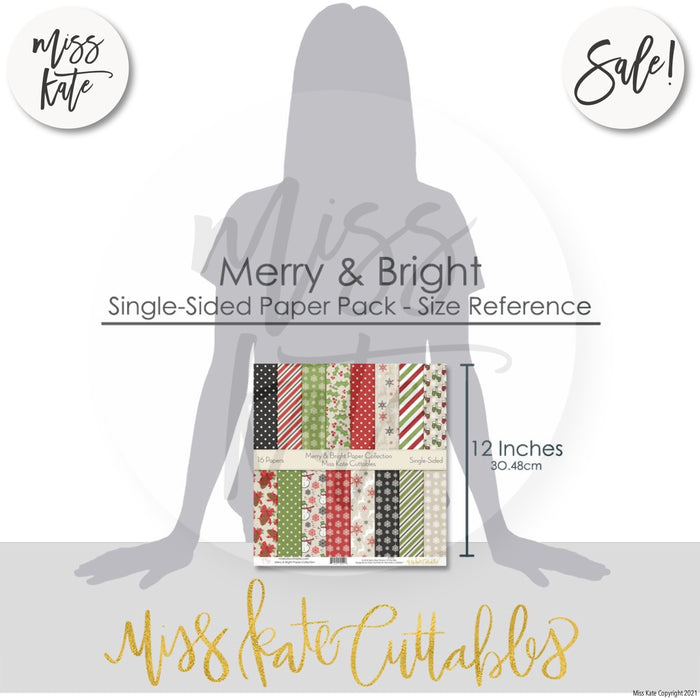 Merry And Bright - Paper Pack 12X12 (Ss)