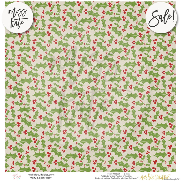 Merry And Bright - Paper Pack 12X12 (Ss)