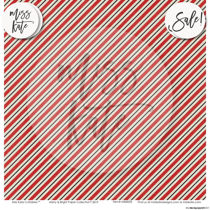 Merry And Bright - Paper & Sticker Kit 12X12 (Ds)