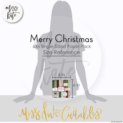 Merry Christmas - 6X6 Paper Pack (Ss)