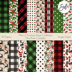 Merry Christmas - Paper Pack 12X12 (Ss)