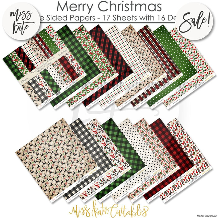 Merry Christmas - Paper Pack 12X12 (Ss)