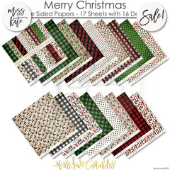 Merry Christmas - Paper Pack 12X12 (Ss)