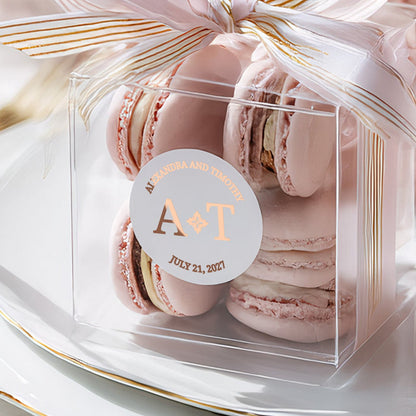 Monograms Wedding Stickers - XOXOKristen