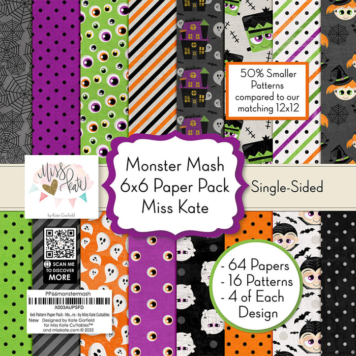 Monster Mash - 6X6 Paper Pack (Ss)