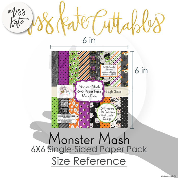 Monster Mash - 6X6 Paper Pack (Ss)